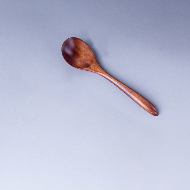 Wooden Spoon, Bamboo Kitchen Cooking Utensil Tool