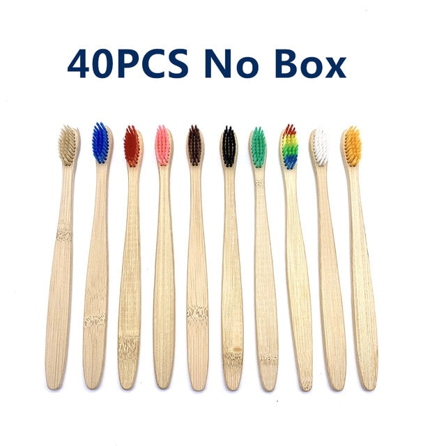 Bamboo Toothbrush Adults Soft Bristles