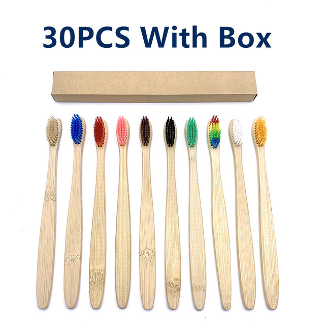 Bamboo Toothbrush Adults Soft Bristles