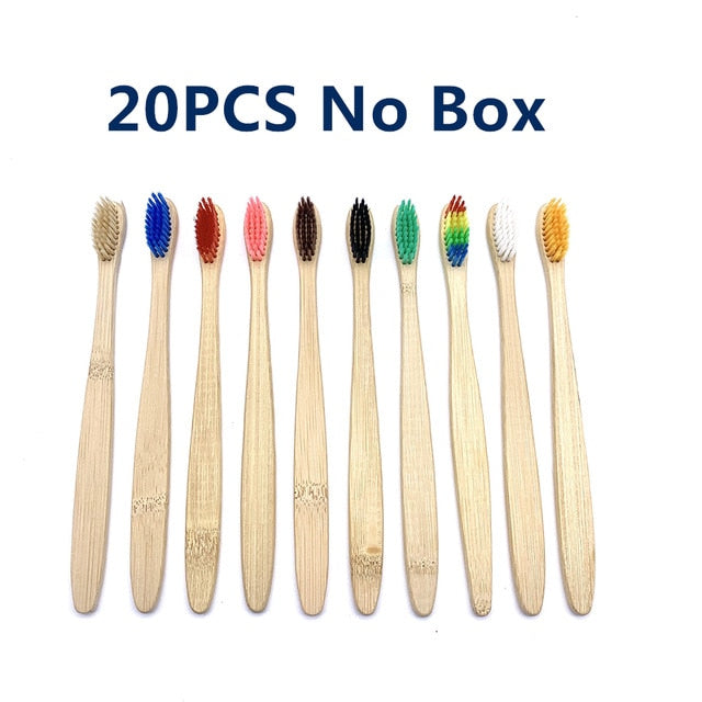 Bamboo Toothbrush Adults Soft Bristles