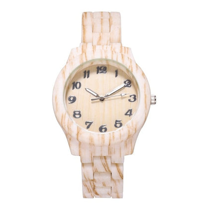 Top Luxury Bamboo Wooden Design Watch For women