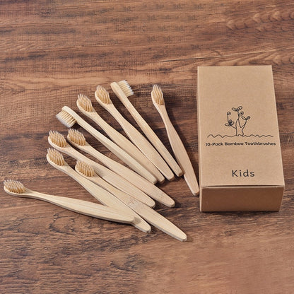 Eco Friendly wooden Tooth Brush with Soft bristle Tip