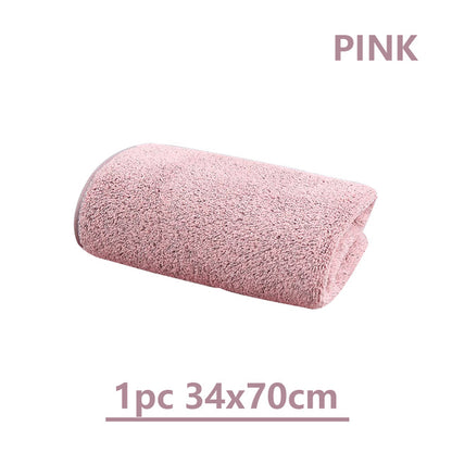 Adult Soft Absorbent Microfiber Fabric Towel Sets