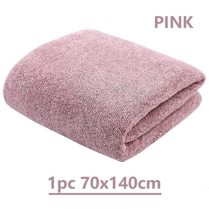 Adult Soft Absorbent Microfiber Fabric Towel Sets