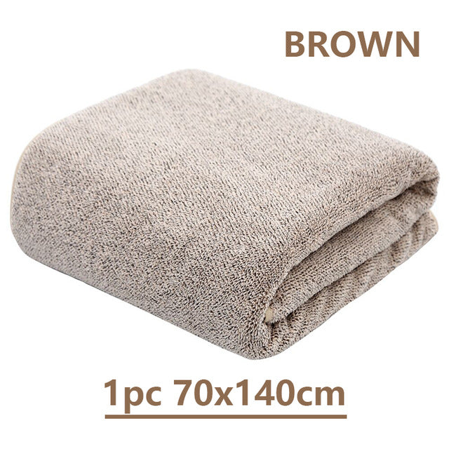 Adult Soft Absorbent Microfiber Fabric Towel Sets