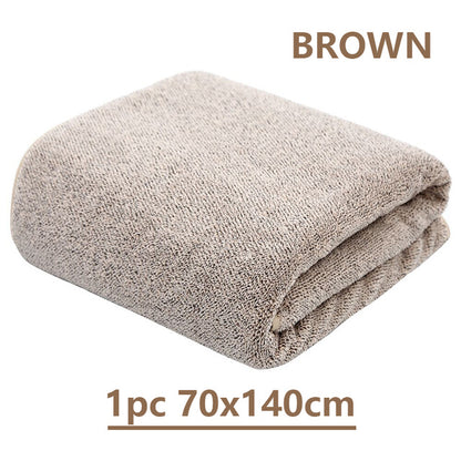 Adult Soft Absorbent Microfiber Fabric Towel Sets